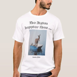 Camiseta Burro-bigio