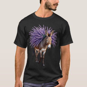 Camiseta Burro de lavanda