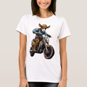 Camiseta Burro de Motocicleta
