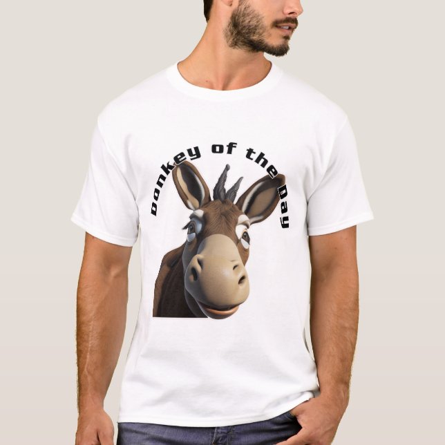 Camiseta Burro del día 1 (Anverso)