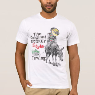 Camiseta Burro del vintage