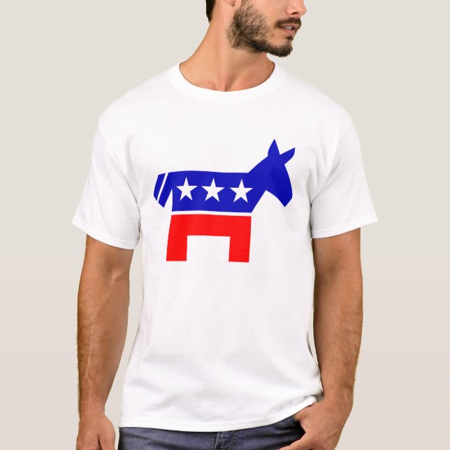Camiseta Burro Democratic (Anverso)