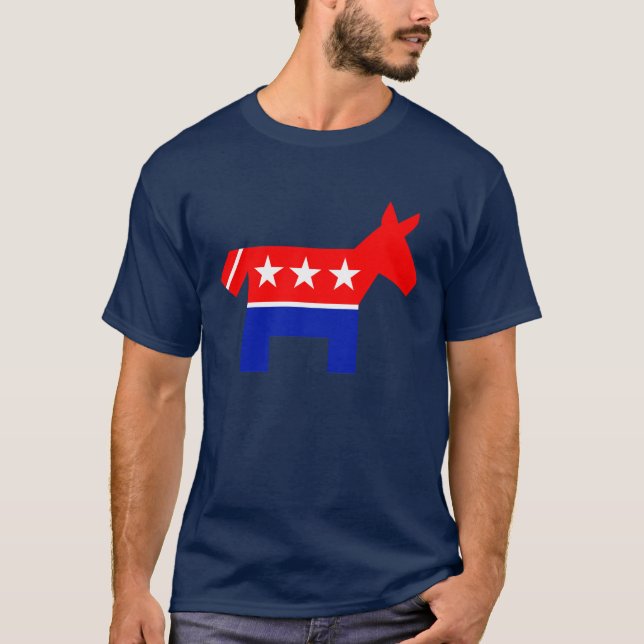 Camiseta Burro Democratic (Anverso)