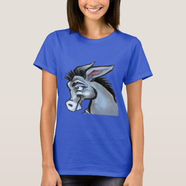 Camiseta Burro Democrático (Anverso)