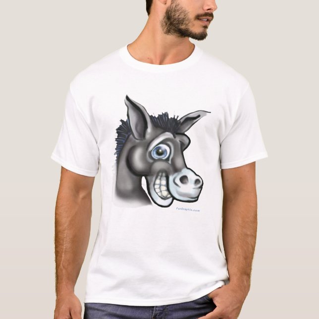 Camiseta Burro Democrático (Anverso)