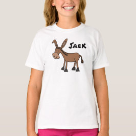 Camiseta Burro divertido nombrado Jack