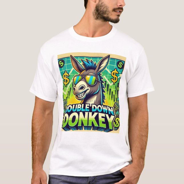 Camiseta Burro doble abajo (Anverso)