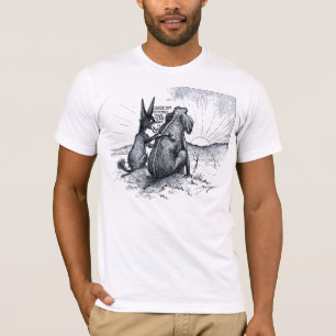 Camiseta Burro/elefante - su pérdida es mi aumento
