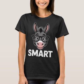 Camiseta Burro Inteligente Divertido