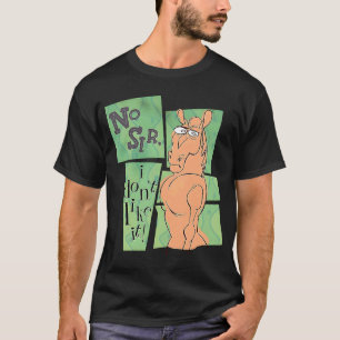 Camiseta Burro No Señor No Me Gusta Sarcástico 3