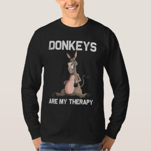 Camiseta Burro Para Hombres Mujeres Niños Chicas Burro Anim