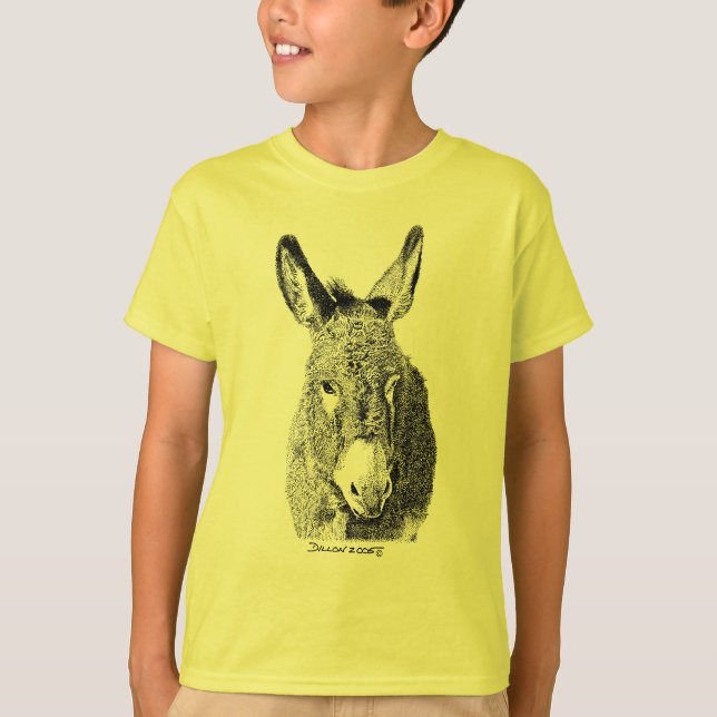 Camiseta Burro salvaje (Anverso)
