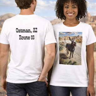 Camiseta Burro sonriente, Oatman Arizona, Ruta 66