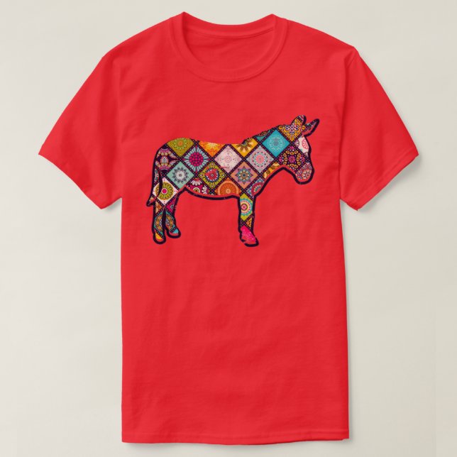 Camiseta Burro vintage (Diseño del anverso)
