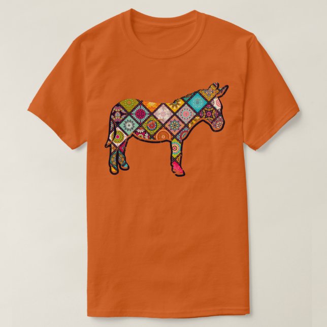 Camiseta Burro vintage (Diseño del anverso)