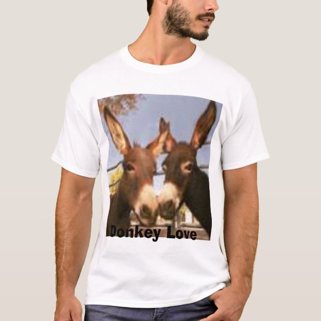 Camiseta Burros, amor del burro (Anverso)