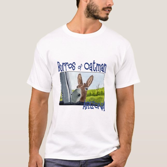 Camiseta Burros de Oatman, Arizona (Anverso)
