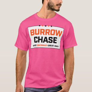 Camiseta Burrow Chase vuelve a hacer grande a Cincinnati
