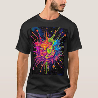 Camiseta Burst de color