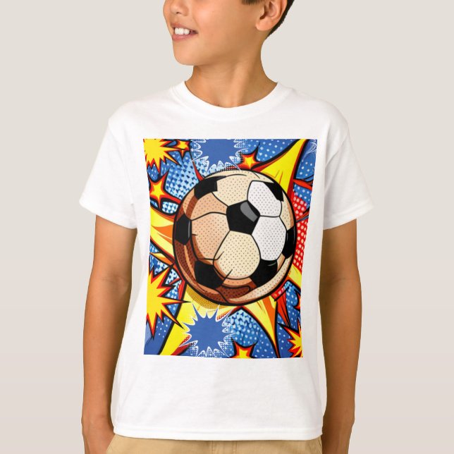 Camiseta Burst de fútbol (Anverso)