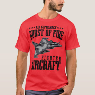 CAMISETA BURST OF FIRE JET FIGHTER