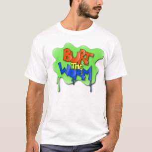 Camiseta Burt el diseño original del gusano
