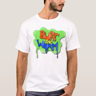 Camiseta Burt el diseño original del gusano