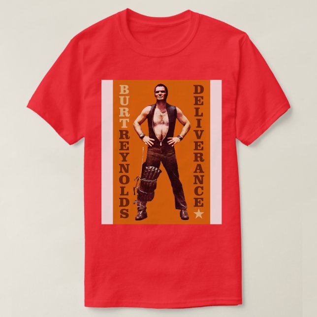 Camiseta Burt Reynolds 1 (Diseño del anverso)