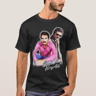 Camiseta Burt Reynolds estilo retro 70