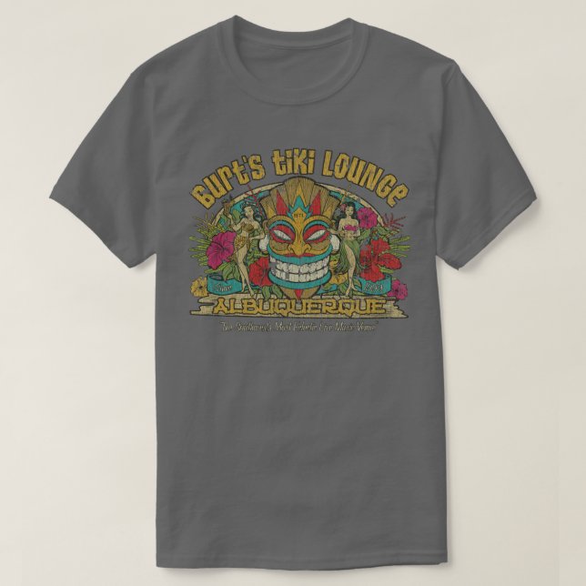 Camiseta Burts Tiki Lounge (Diseño del anverso)
