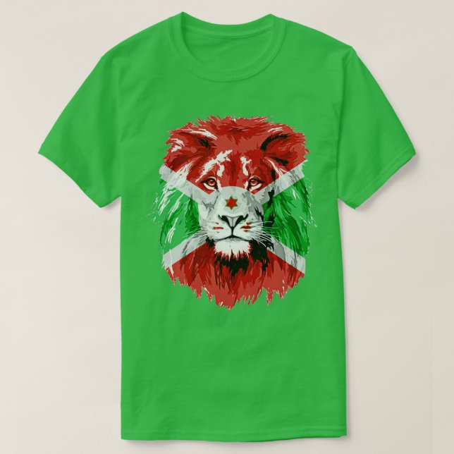 Camiseta burundi 2 (Diseño del anverso)