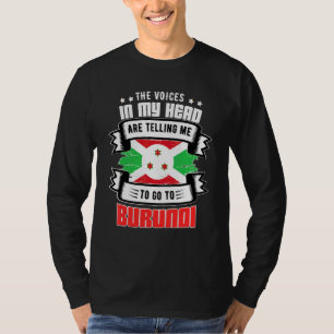 Camiseta Burundi En Mi Cabeza