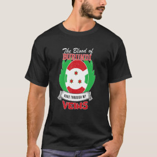 Camiseta Burundi en mis venas