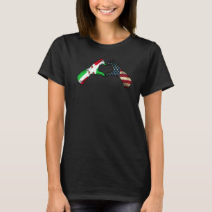 Camiseta Burundi Estados Unidos Bandera de Estados Unidos C