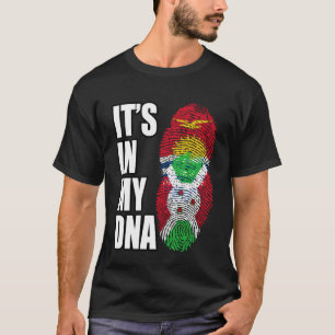Camiseta Burundi Y Kiribati Mezclan Bandera Del Patrimonio