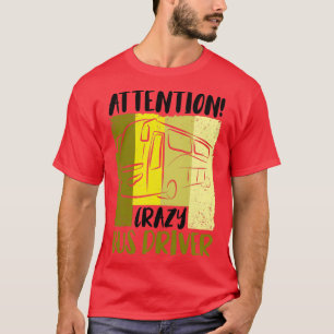 Camiseta Bus Busfahrer Schulbus Autobus 3