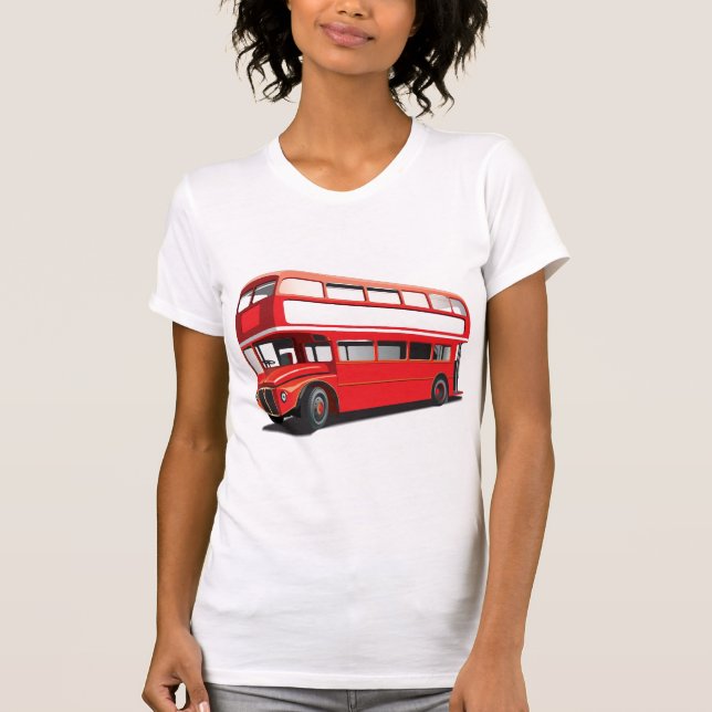 Camiseta Bus de doble decker (Anverso)