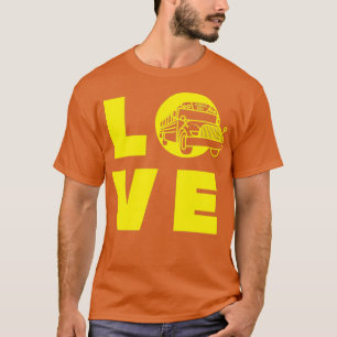 Camiseta Bus de escuela de amor