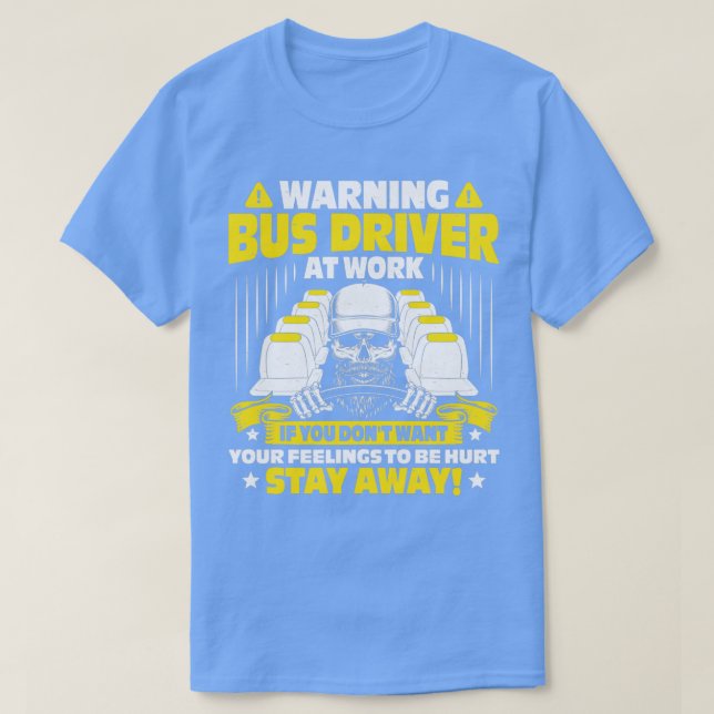 Camiseta Bus Driver Busman Schoolbus School Bus Gift Idea (Diseño del anverso)