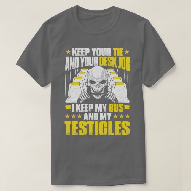Camiseta Bus Driver Busman Schoolbus School Bus Gift Idea 4 (Diseño del anverso)