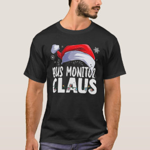 Camiseta Bus Monitor Navidades de Santa Claus Competición C