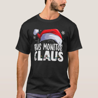 Camiseta Bus Monitor Navidades de Santa Claus Competición C