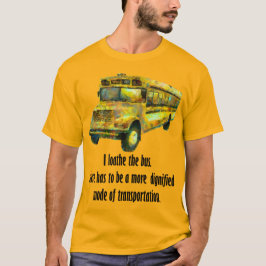 Camiseta Bus Naranja T Shirt
