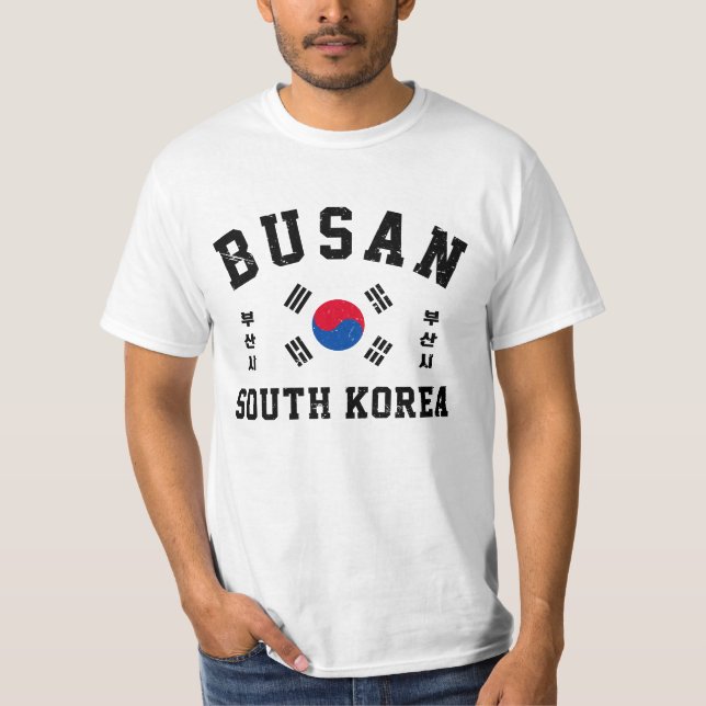Camiseta Busan Corea del Sur  (Anverso)