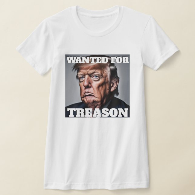 Camiseta Buscado por la traición Trump (Distribución)