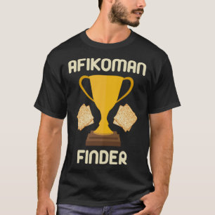 Camiseta Buscador Afikoman Trofeo Feliz Pascua Matzah Koshe