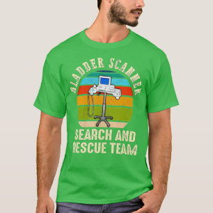 Camiseta Buscador de Bladder Equipo de Rescate Funny Enferm