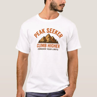 Camiseta Buscador de Cumbres – Aventura de Montaña Más Alta