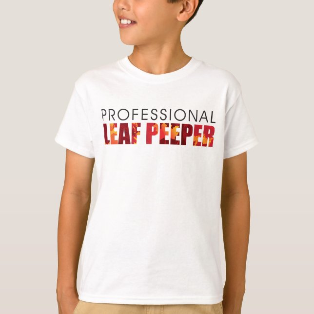 Camiseta Buscador de hojas profesionales (Anverso)