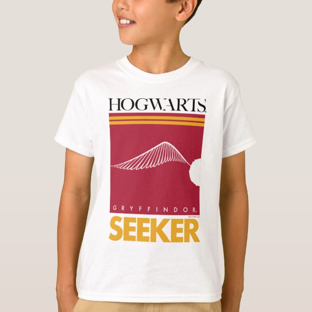 Camiseta Buscador de Quidditch de la casa de Harry Potter (Anverso)